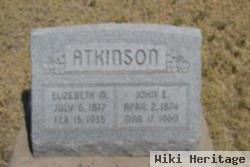 John Elmer Atkinson