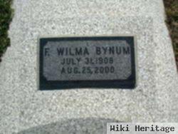 F. Wilma Bynum