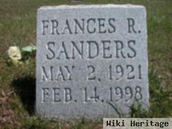 Frances R. Sanders