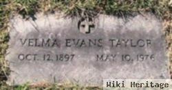 Velma Evans Taylor