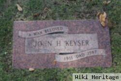 John H Keyser