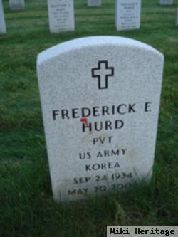 Pvt Frederick E Hurd