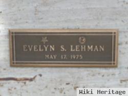 Evelyn Sarah Lehman