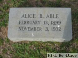 Alice C Brennecke Able