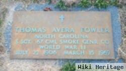 Thomas Avera Fowler