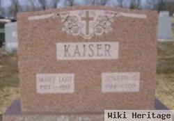 Mary Lou Fisher Kaiser