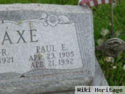 Paul E. Axe