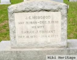 Sarah J. O'briant Hobgood