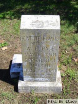 Kattie Havis Page