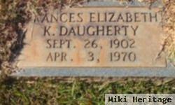 Frances Elizabeth Kimbrell Daugherty