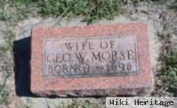 Mrs George W. Morse