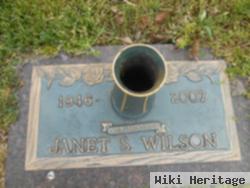 Janet S Wilson