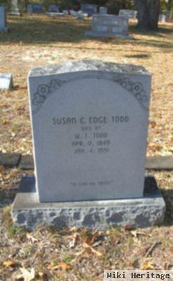 Susan Caroline Edge Todd