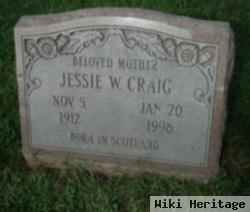 Jessie W Craig