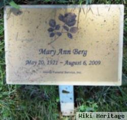 Mary Ann Setzer Berg