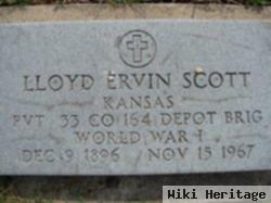 Pvt Lloyd Ervin Scott