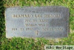 Bernard Lee Hebden