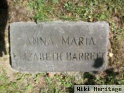 Anna Maria Elizabeth Emerick Barrett