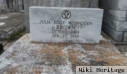 Julia Belle Mcspadden Brown