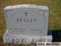 Rev William J E Apsley