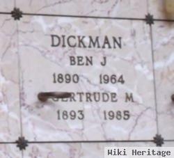 Ben J Dickman