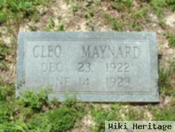 Cleo Maynard