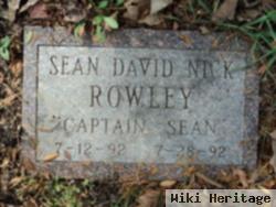 Sean David Nick "captain Sean" Rowley