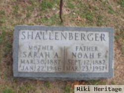 Sarah A. Kelly Shallenberger