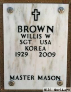 Willis W Brown