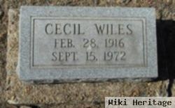 Cecil Wiles