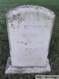 R F Randolph