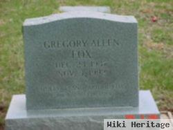 Gregory Allen Fox