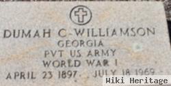 Pvt Dumah C. Williamson