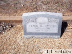 Frank Donald Hayter