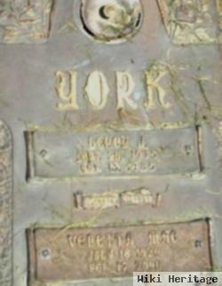 Leroy J York