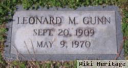 Leonard M Gunn