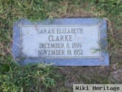 Sarah Elizabeth Clarke