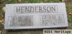 George E Henderson