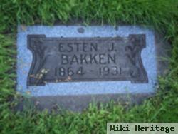 Esten J Bakken