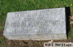 Esther M Priest Davenport