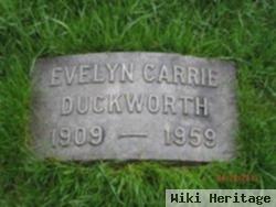 Evelyn "carrie" Duckworth