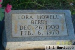 Lora Howell "hal" Berry