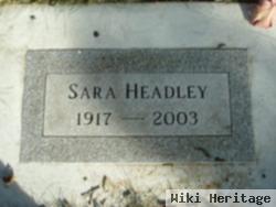 Sara Headley