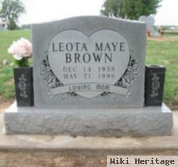 Leota Maye Dethloff Brown