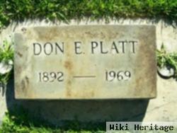 Don E. Platt