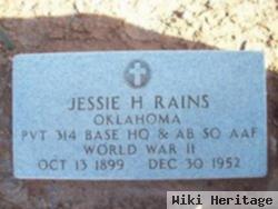 Jessie H Rains