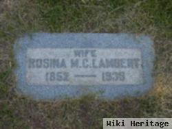 Rosina Matthews Cannon Lambert