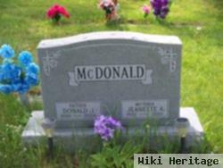 Donald Joseph Mcdonald