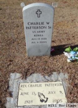 Rev Charlie W Patterson, Sr