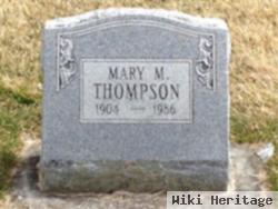 Mary M Thompson